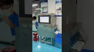Food X ray system for cashew nuts in bulk#xrayinspection