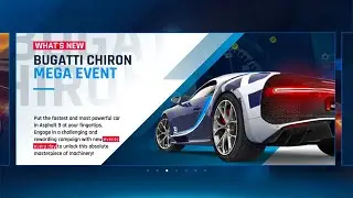 Asphalt 9, NEW SLIPSTREAM UPDATE, yes, the Chiron is coming