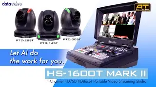 【NEW】Unlocking New Capabilities: Datavideo HS-1600T MARK II Now Supports Auto Tracking Control