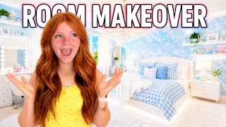 I Surprised My TEEN Daughter with her DREAM ROOM MAKEOVER!✨🎀