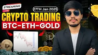 &diams;️Bitcoin & Gold  Analysis Today | 27th Jan 2026 | Intraday Market Outlook, Key Levels- Live