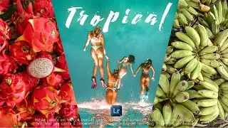 Tropical - Lightroom Mobile Preset | Tropical Presets | Tropical Filter | Beach Filter | Sunset Vibe