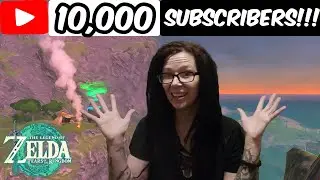 10,000 Subscribers&hellip; What?! 😱| You guys are awesome 🖤