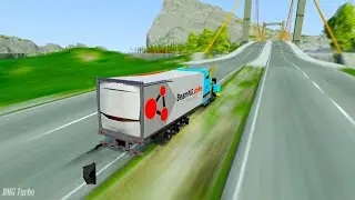 1200 KM/h High Speed Boost – Which car can survive? | BeamNG.Drive #002