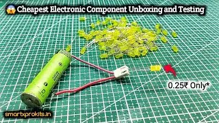 Cheapest and Best Electronics components unboxing || Saste me Electronic Component iss website pe