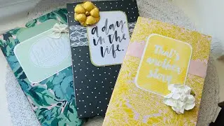 Day 4: 12x12 One Sheet Wonder, Super Easy Junk Journal, No Chipboard Needed!!