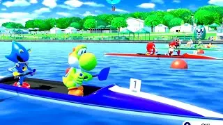 Canoe Double (C-2) 1000m Competitors Yoshi Mario Silver Luigi