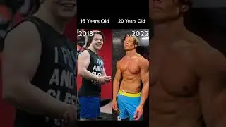 4 Year NATURAL Transformation (16-20 Years Old) | Simon Denver