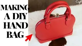 Small Purse Handbag Tutorial | DIY Jessica Handbag | Cara membuat tas