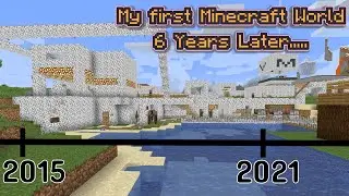 My 6 Year Old Minecraft World Might Cause Brain Damage