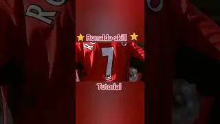 Ronaldo skill tutorial ! #football #footballskils #footballtricks #soccer #skills #edit #best