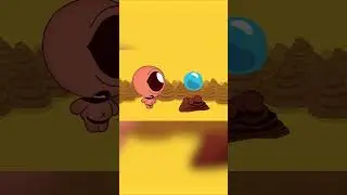 Polyphemus + 💩 (tboi animation) #tboi #thebindingofisaac #animation #tboirepentance #funny