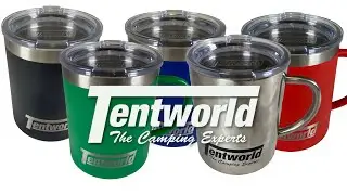 Tentworld Double Wall Stainless Steel Thermal Mug With Lid