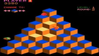 MELLO YELLO QBERT Q BERT 82 Gottlieb MELLOW MELLON YELLOW HBMAME HACK BOOTLEG ARCADE MACHINE HOMEBRE