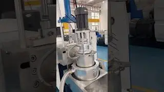 Semi-automatic PE plastic film granulator #plastic #recycling #machine #pellets