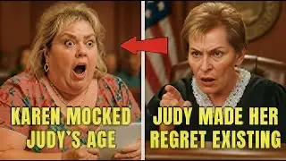 Fat Karen Called Judge Judy &ldquo;Overrated Grandma&rdquo; &mdash; And Instantly REGRETTED It on Camera!