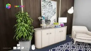 Real3Dorg Combination Sofa Scene | Unreal Studio