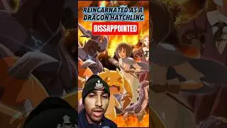 This New Anime Disappointed  Reincarnated as a Dragon Hatchling Review in Hindi 😗🔥#anime2026 #anime