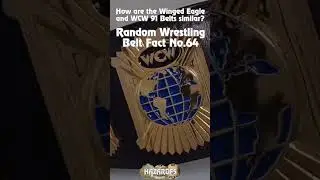 Reggie Parks WWF and WCW Designs #shorts #wwe #wrestlemania #Collection WWE Replica Belt Review