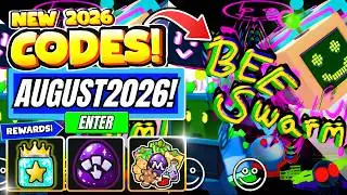 *NEW CODES* ALL WORKING CODES FOR BEE SWARM SIMULATOR IN AUGUST 2026! ROBLOX BEE SWARM SIMULATOR