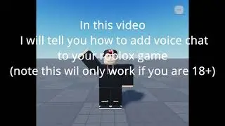 How to add voice chat to your game in roblox 2021 (Spatial Voice)
