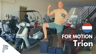 de For Motion Trion - De Trike Scootmobiel met Scooter Looks