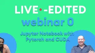 Deploying Jupyter Notebook with Pytorch and CUDA acceleration (Livestream 0) - Leafcloud