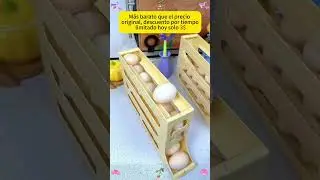 Compact egg storage solution with 30-egg capacity! #eggholder