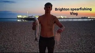 Brighton pier spearfishing