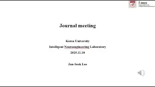[저널 미팅] Ear-EEG Based Sleep Staging: Knowledge Distillation and Transfer Learning Approaches