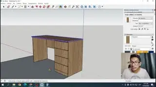 ESCRITORIO BASICO DE MELAMINA