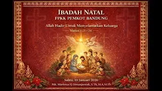 Live - Ibadah Natal FPKK Pemerintahan Kota Bandung