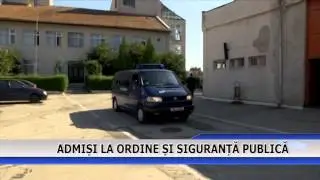 ADMISI LA ORDINE SI SIGURANTA PUBLICA