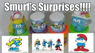 Smurfs Surprise Egg & Mashems Opening !