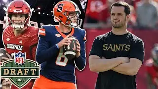 Are the Saints Targeting a Late-Round QB to Replace Derek Carr? | James Skrmetta Reacts