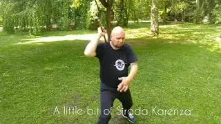 Lightning Scientific Arnis solo training Sirada Karenza