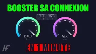 🚀Comment Am&eacute;liorer sa Connexion Internet sur PC en 1MIN !