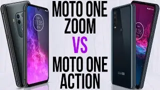Moto One Zoom vs Moto One Action (Comparativo)