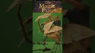 Animating a puppet 2 metres high 😲 'The Magic Piano'!