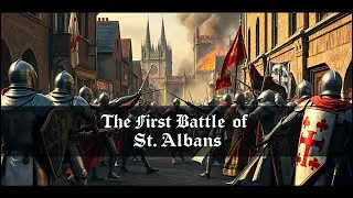 Bloody Battle for the Crown The First Battle of St. Albans ⚔️👑🏰