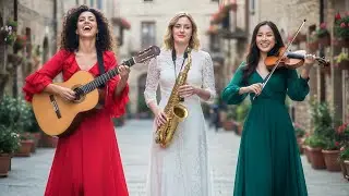 (Sonata del Alma 123) Golden Strings & Velvet Sax &ndash; Inspiring Flamenco Fusion for Study & Work