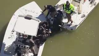 2 teens drown in Trinity River, search for dad who tried to rescue them continues, sheriff says
