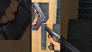 Beretta vs. Glock - huge difference 🫣 #shorts