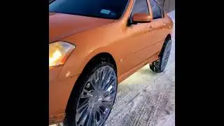 infiniti m35x on 28s first one in Rochester NY