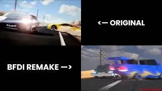 NFSHP Trailer w/ BFDI Remake Comparison