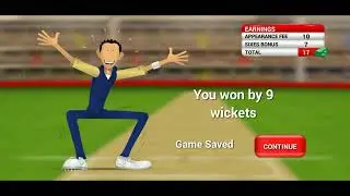 DEL VS KOL 147 RUNS STICK CRICKET