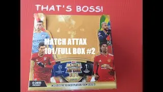 TOPPS MATCH ATTAX 101(2021)  ***FULL BOX/20 PACKETS/PACKED SANCHO & PULISIC PARALLELS ***