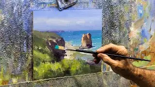 Painting a Breathtaking Seascape in Oils