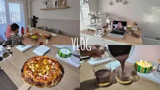 37I Ev Vlog 🪴 İKEA 🛒 Akşam Yemeği Hazırlığı, Sıcak Çikolata , Pizza 🍕