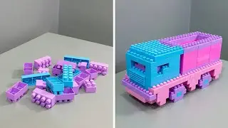 Satisfying DIY Lego Truck #17 / ASMR / Building Blocks / Block Game / #satisfying #diy #asmr